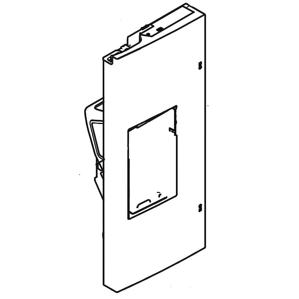 Part #da82-02521D, Refrigerator Door Assembly, Left (Replaces Da91-03908M)