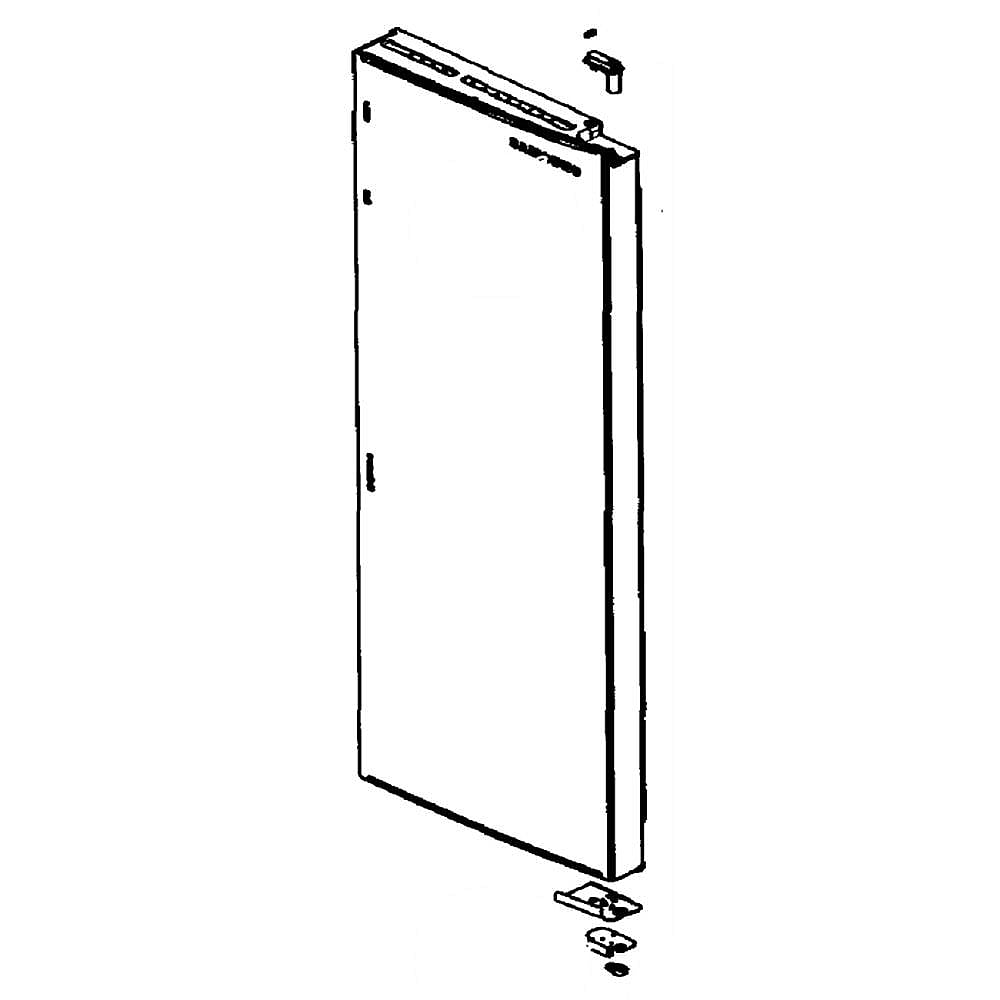 Part #da82-02524A, Refrigerator Door Assembly / 60.00 x 23.46 x 10.00
