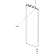 Refrigerator Door Assembly for Samsung RS27T5200SG/AA-00 - Part DA82-02809B