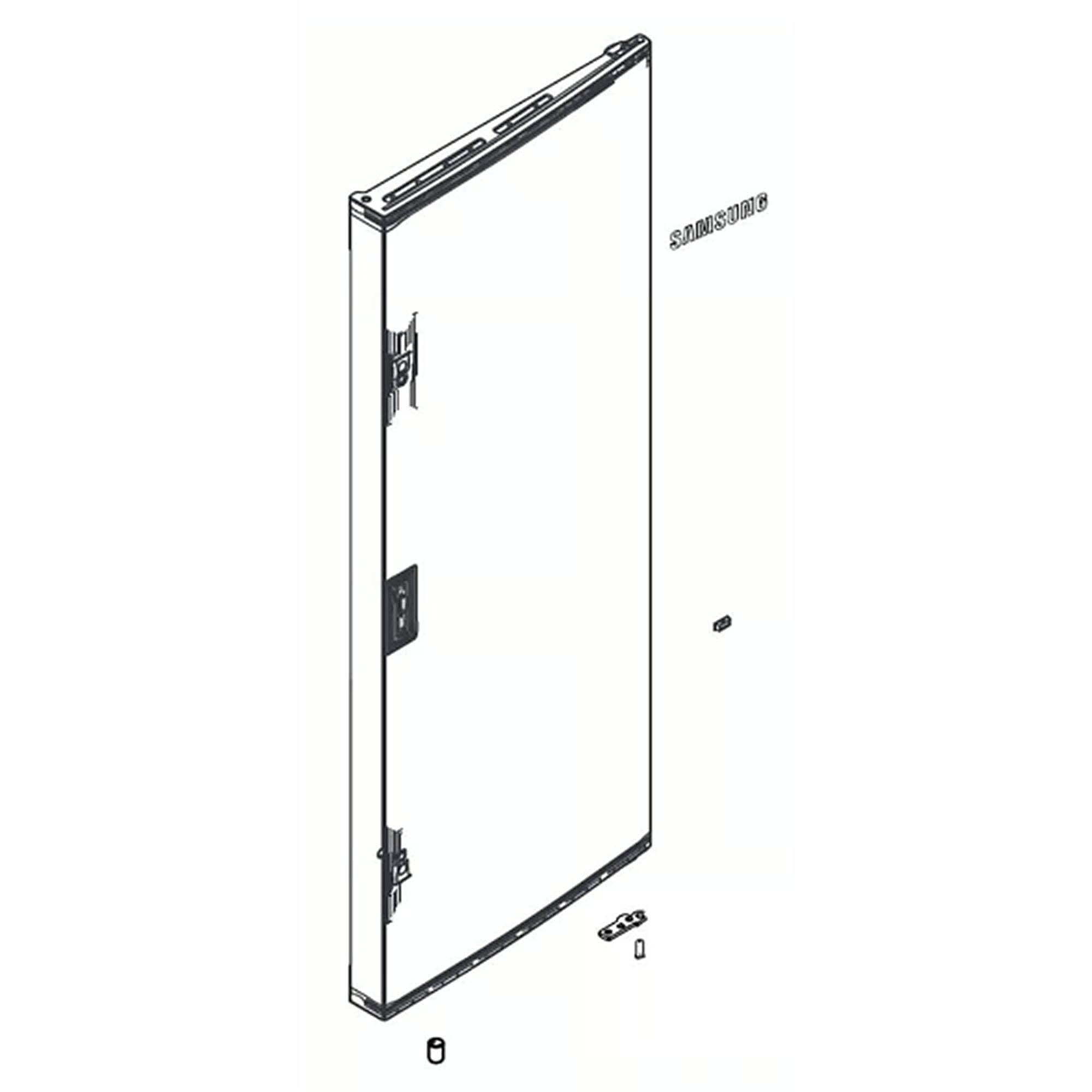 Part #da82-03048R, A/s Assembly-Packing Door Ref Right;aw3-14, f