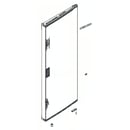 A/s Assembly-packing Door Ref Right;aw3-14,f DA82-03048R