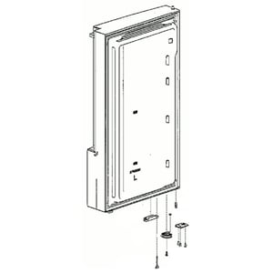 Refrigerator Freezer Door Assembly, Right DA91-04586K