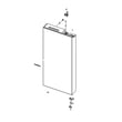 Refrigerator Door Assembly, Right for Samsung RF29A9671SR/AA-00 - Part DA82-03264B