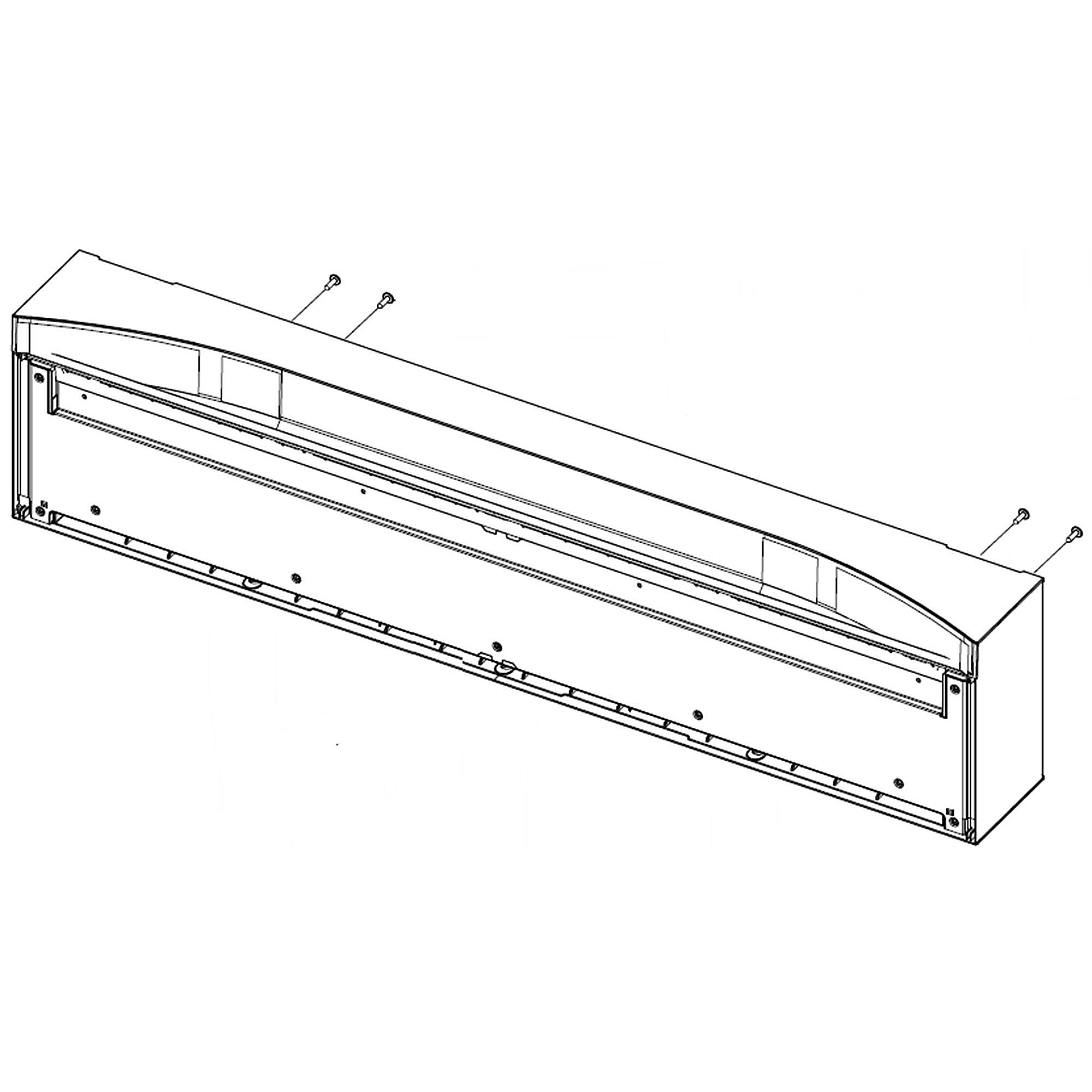 Part #da82-03364W, Refrigerator Drawer Door Assembly (Replaces Da91-06107A)