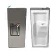 Refrigerator Door Assembly, Left for Samsung RFG297AAPN/XAA-00 - Part DA91-02703B