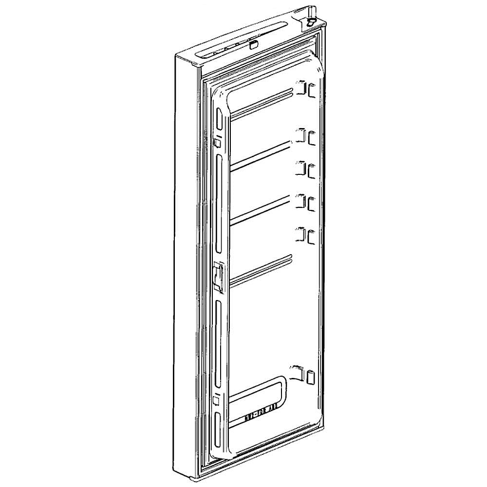 Photo of Samsung Part #da91-03655H, Refrigerator Door Assembly, Left from Repair Parts Direct