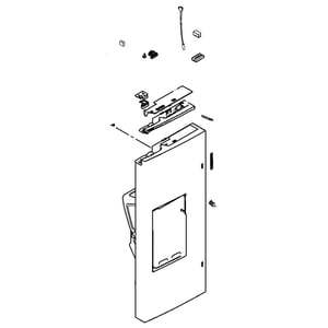 Refrigerator Door Assembly, Left DA91-03809D