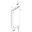 Refrigerator Door Assembly, Right for Samsung RF25HMEDBSR/AA-00 - Part DA91-04129A