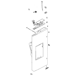Refrigerator Door Assembly, Left DA91-04330A