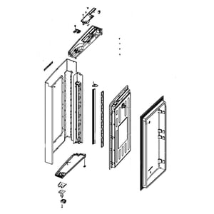 Refrigerator Door Assembly, Right DA91-04575S