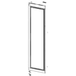 Samsung Refrigerator Convenience Door Outer Panel Assembly for Samsung RH22H9010SG/AA-00 - Part DA91-04670A