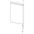 Refrigerator Door Assembly for Samsung RT21M6215SG/AA-01 - Part DA91-04686A