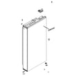 Samsung Refrigerator Door Assembly, Right DA91-04692D