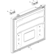 Refrigerator Freezer Door Assembly for Samsung RF20A5101SR/AA-00 - Part DA91-05435A