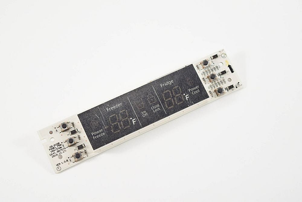 Part #da92-00201G, Refrigerator User Interface (Replaces Da41-00264G, Da97-11778A) / 1.38 x 2.95 x 9.06