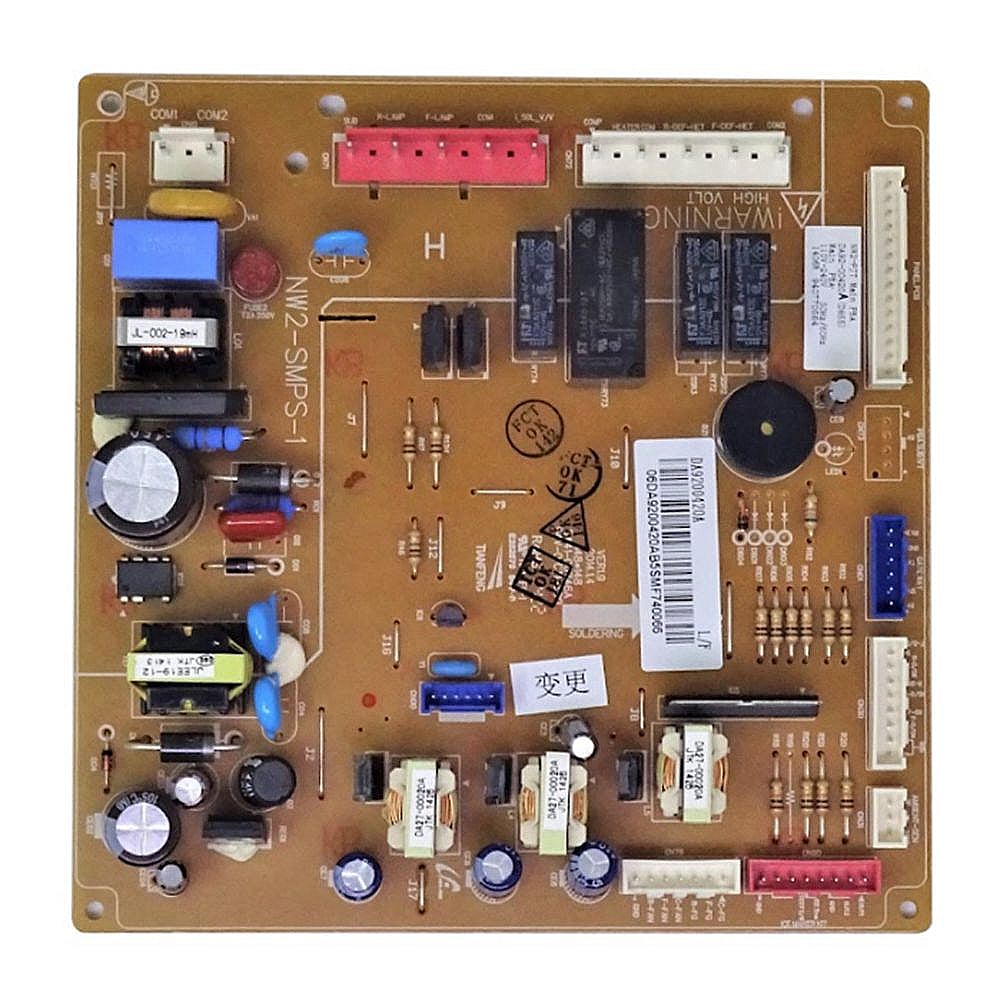 Part #da92-00420Ar, Refurbished Refrigerator Electronic Control Board