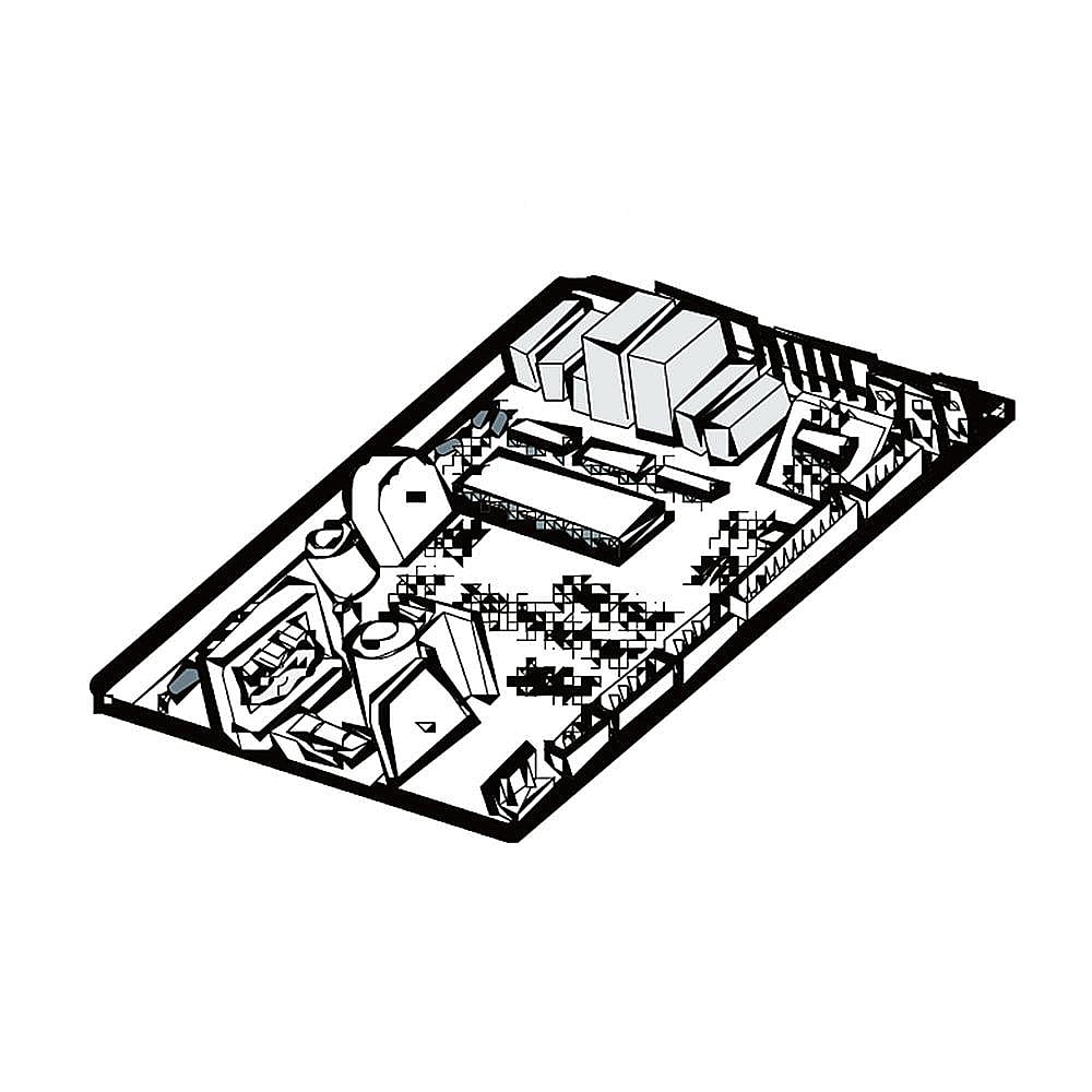 Part #da92-00459X, Refrigerator Inverter / 7.48 x 5.12 x 2.76