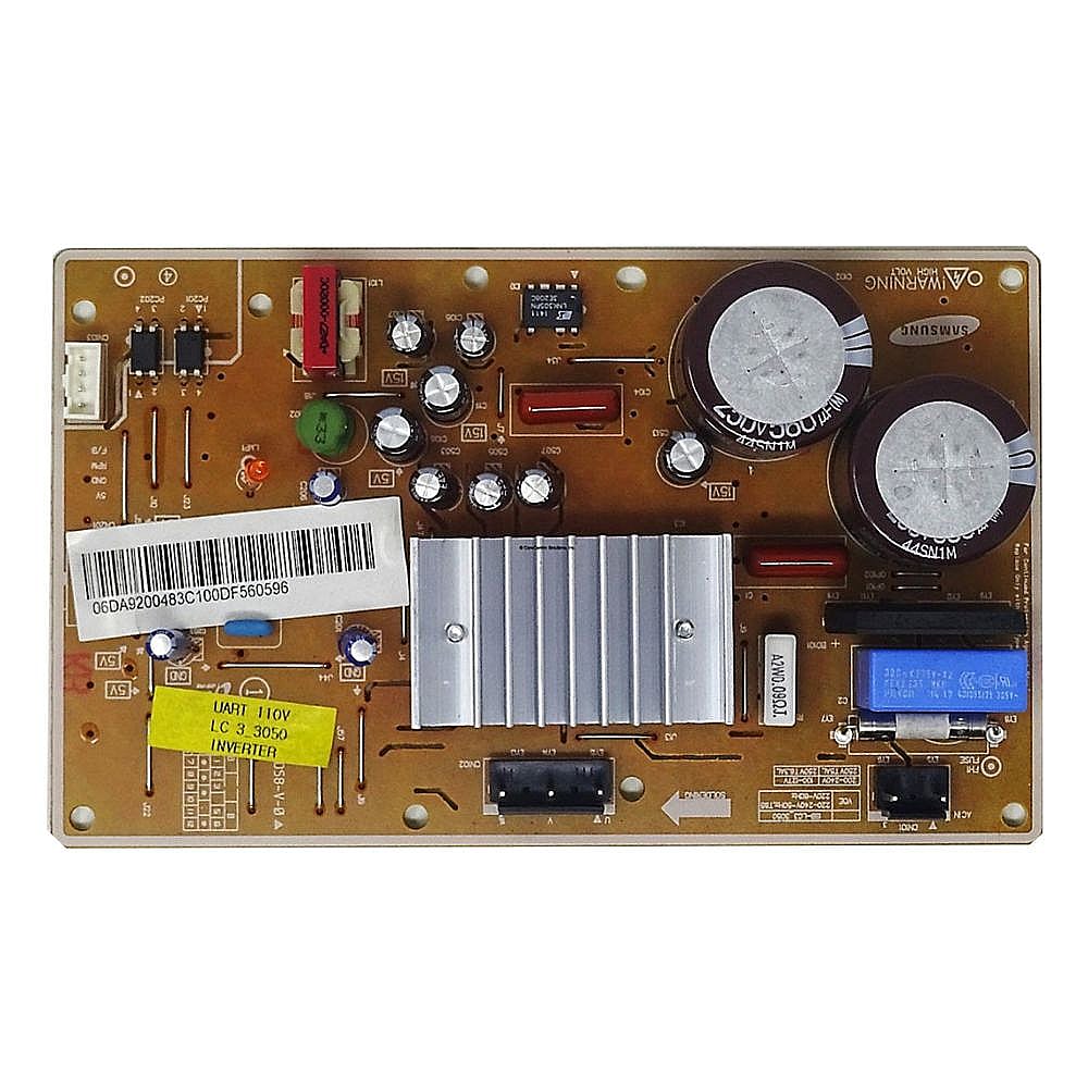 Photo of GE Part #da92-00483Cr, Refurbished Refrigerator Inverter from Repair Parts Direct