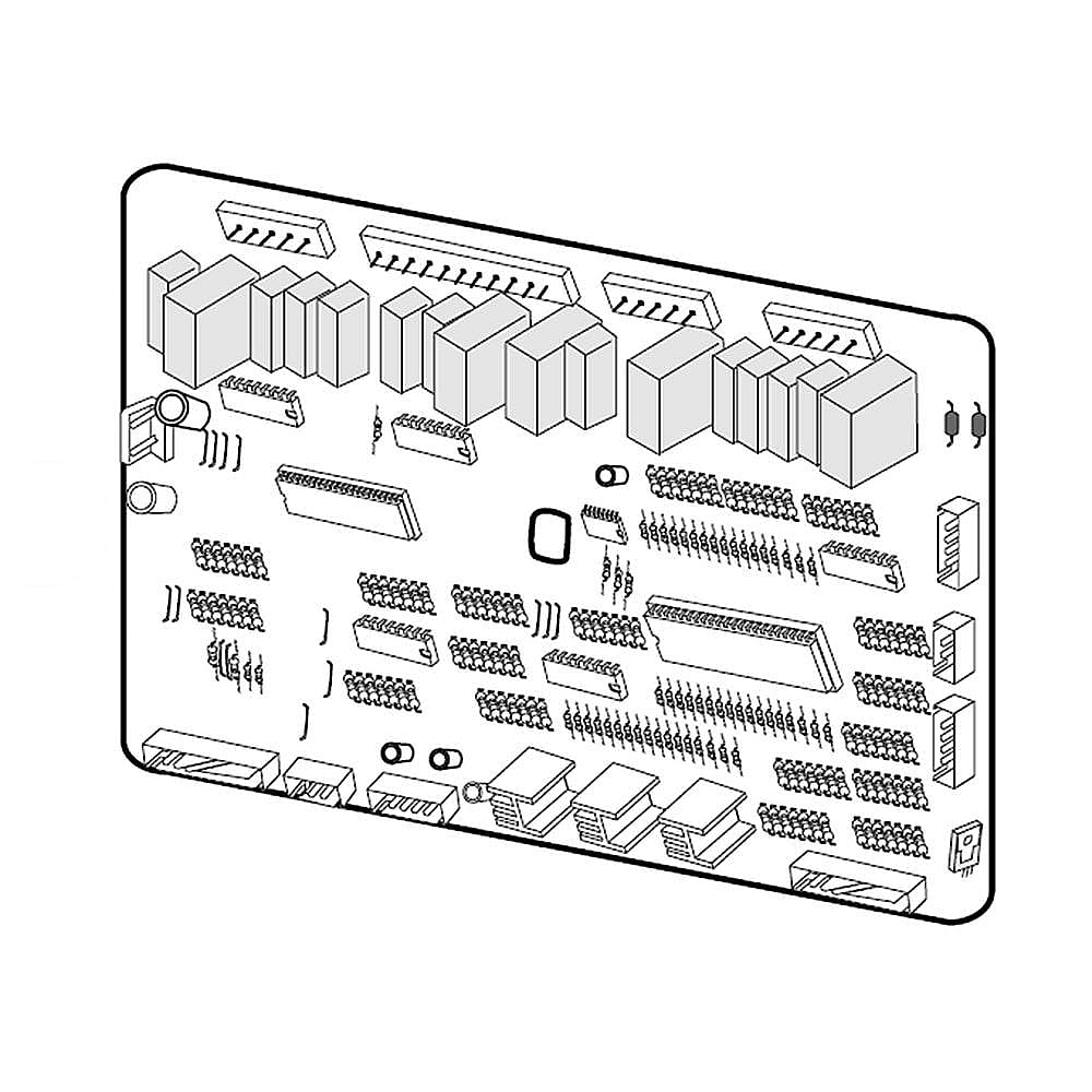 Photo of Samsung Part #da92-00624J, Refrigerator Electronic Control Board | 10.63 x 7.87 x 1.93 from Repair Parts Direct