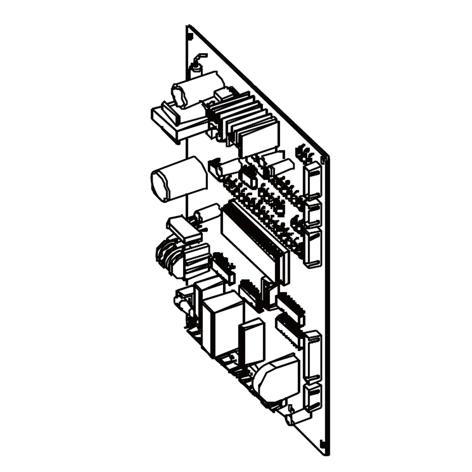 Photo of Samsung Part #da92-00853L, Refrigerator Electronic Control Board from Repair Parts Direct