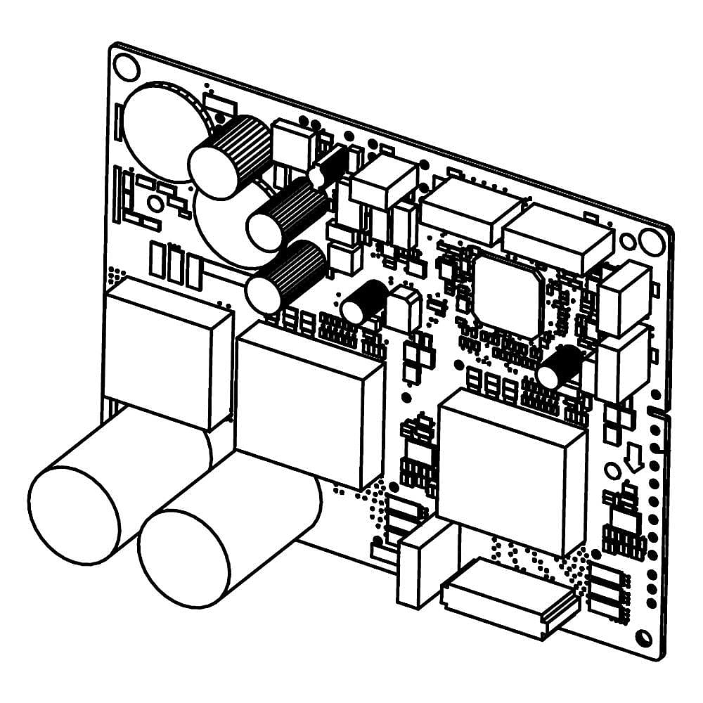 Part #da92-00988C, Samsung Refrigerator Inverter / 8.35 x 4.88 x 2.36