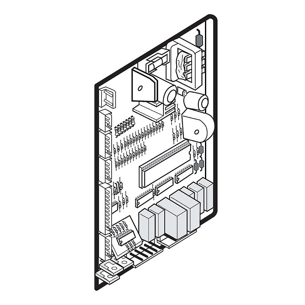 Part #da92-01364A, Samsung Refrigerator Electronic Control Board