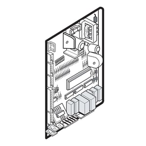 Refrigerator Electronic Control Board DA92-01364A