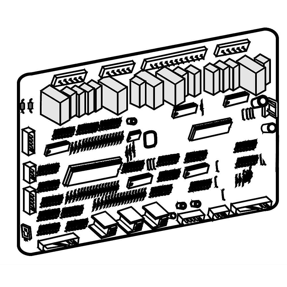 Photo of Samsung Part #da94-02274C, Refrigerator Electronic Control Board | 12.60 x 9.88 x 2.76 from Repair Parts Direct