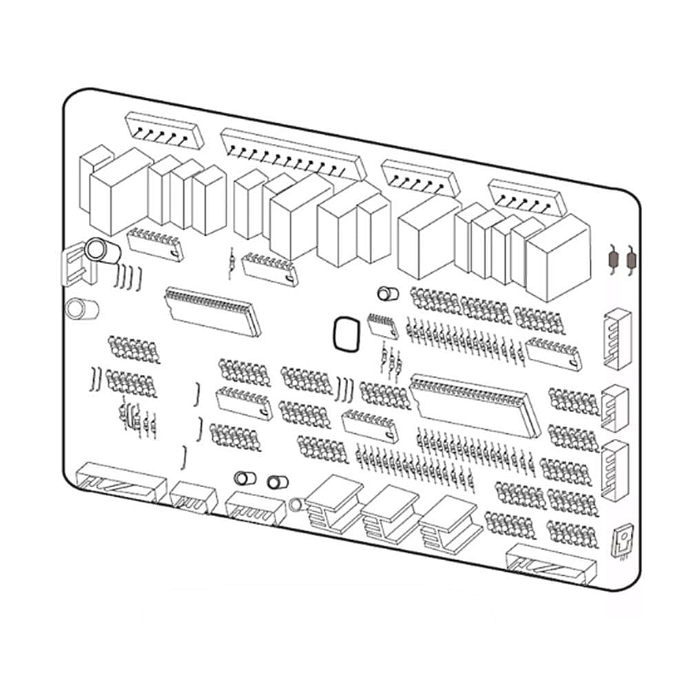 Part #da94-02663Dr, Refurbished Refrigerator Power Control Board
