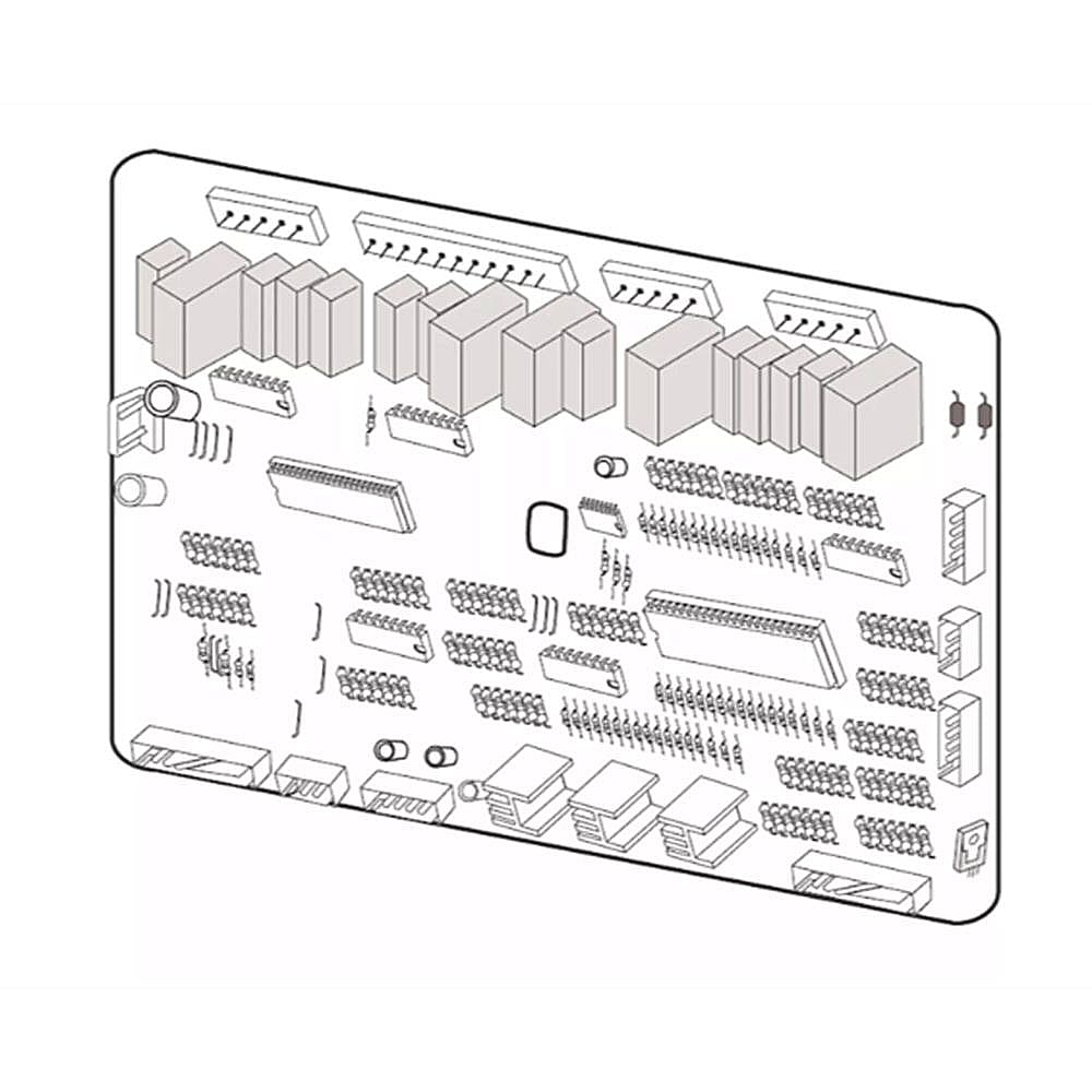 Part #da94-02663Fr, Refurbished Refrigerator Electronic Control Board