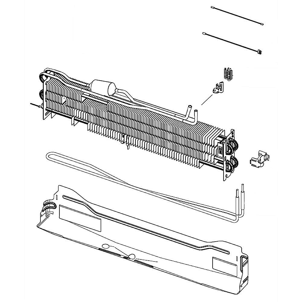 Part #da96-00631L, Assy Evap-Fre