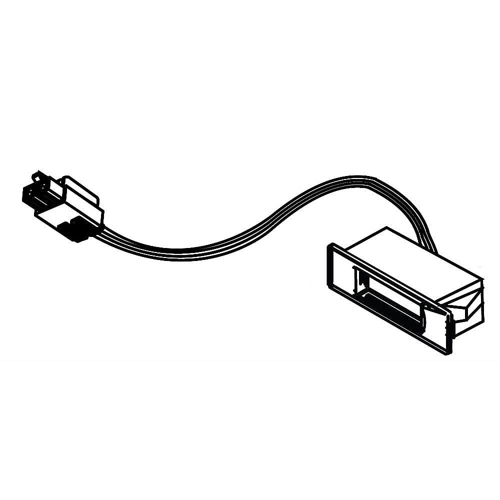 Part #da96-00640B, Refrigerator Flexzone Drawer Display Wire Harness / 5.91 x 1.38 x 0.63