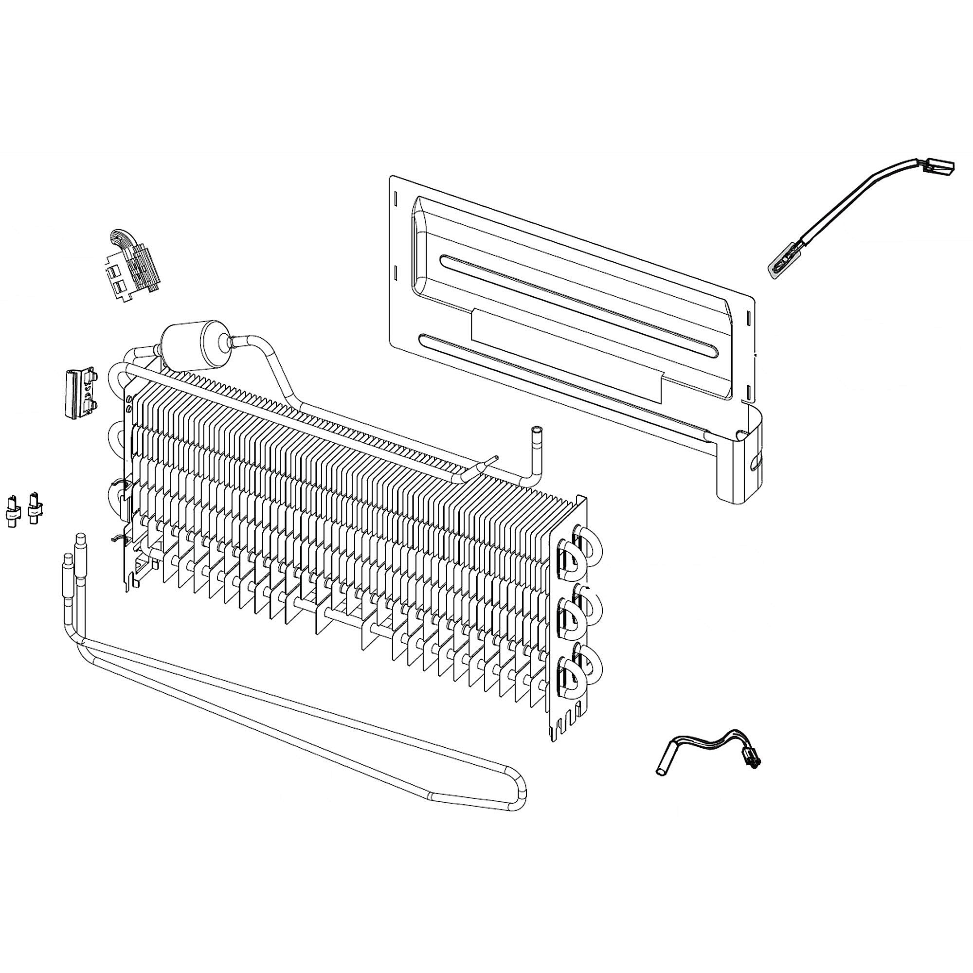 Part #da96-01038F, Assembly, Evap-Fre