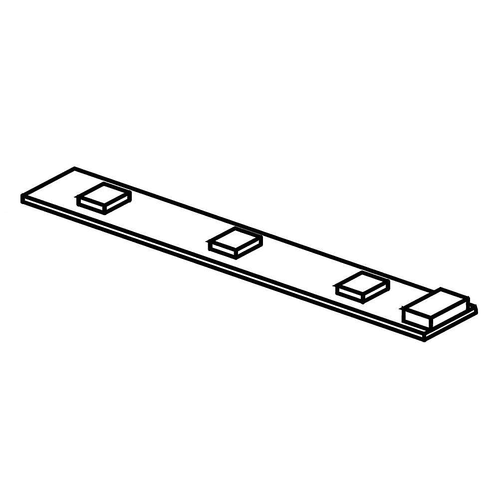 Samsung Part #da96-01119B, Refrigerator Lamp | 6.69 x 0.79 x 0.39