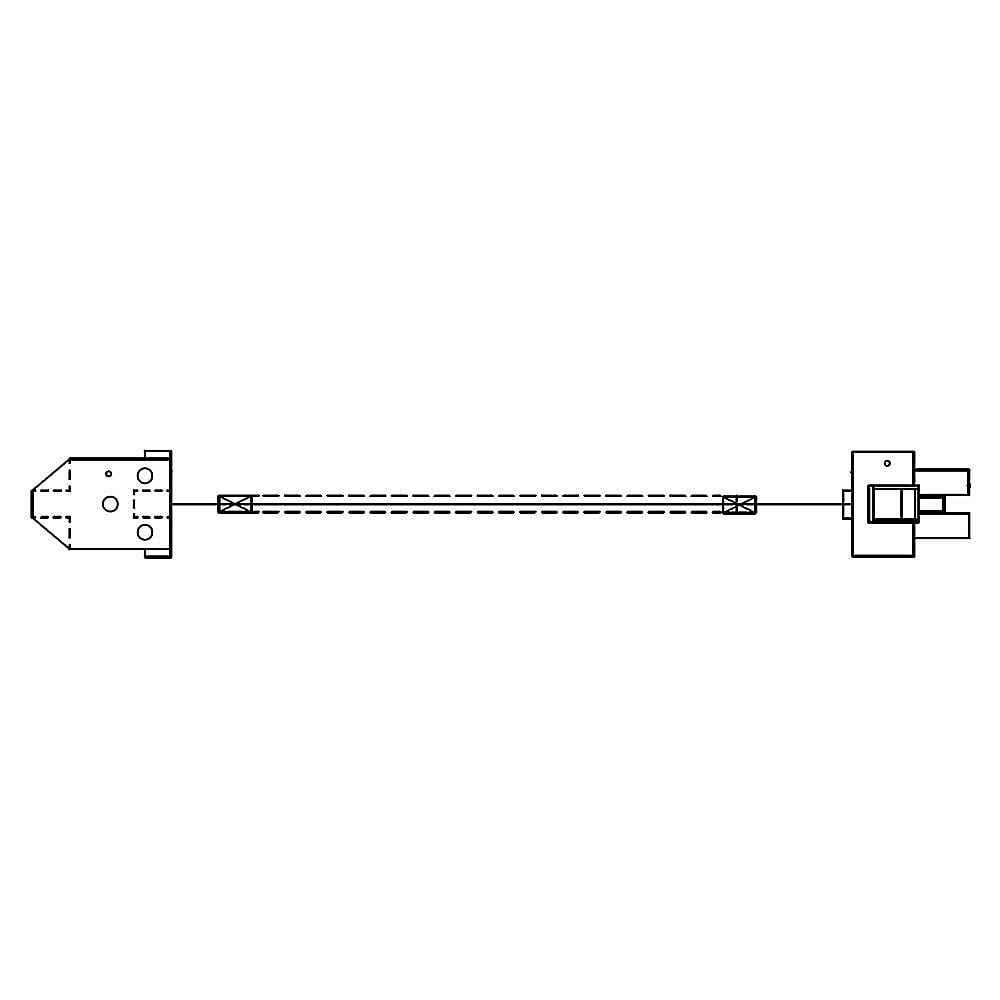Part #da96-01170A, Refrigerator Wire Harness / 8.27 x 0.98 x 0.91