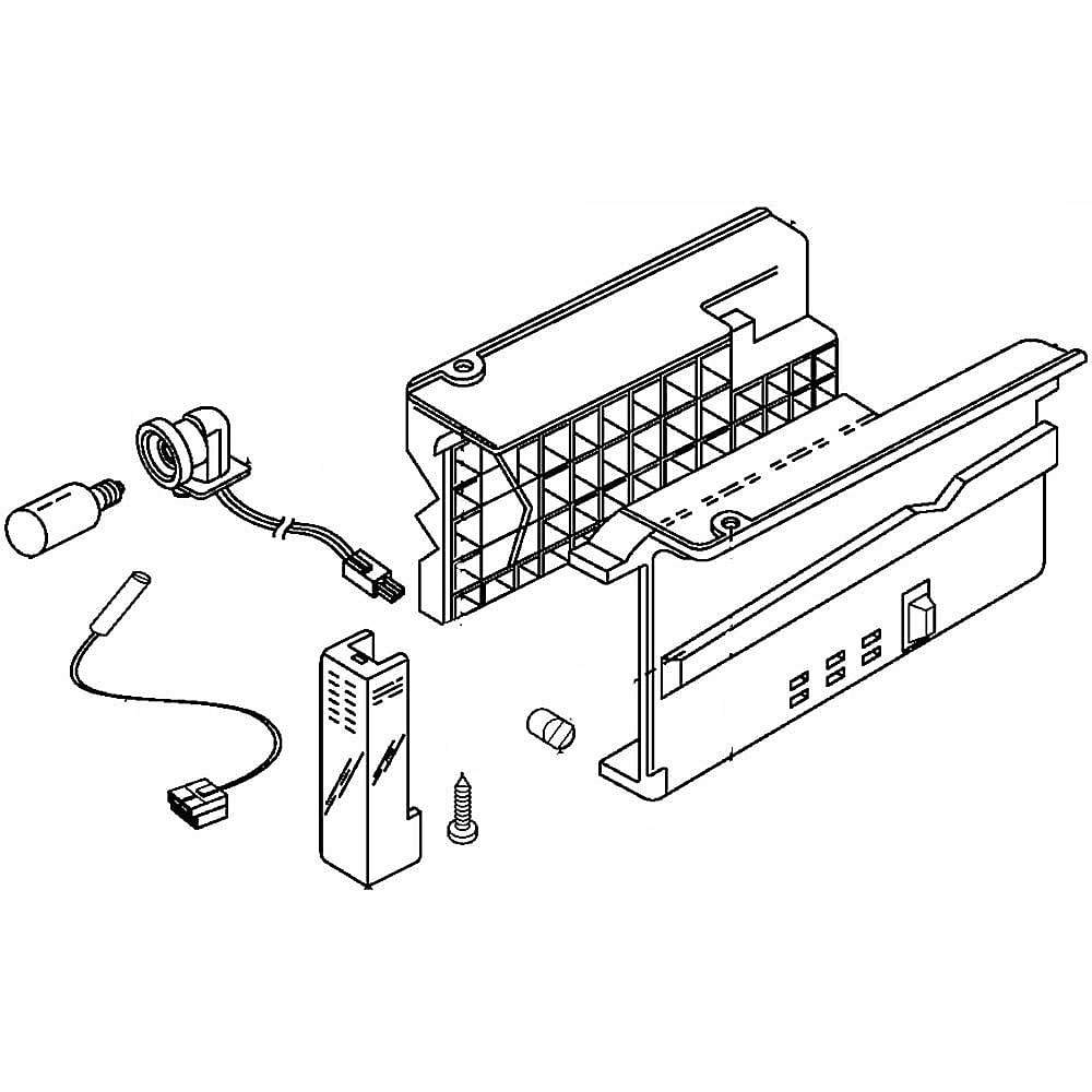 Samsung Part #da97-00122J, Refrigerator Support