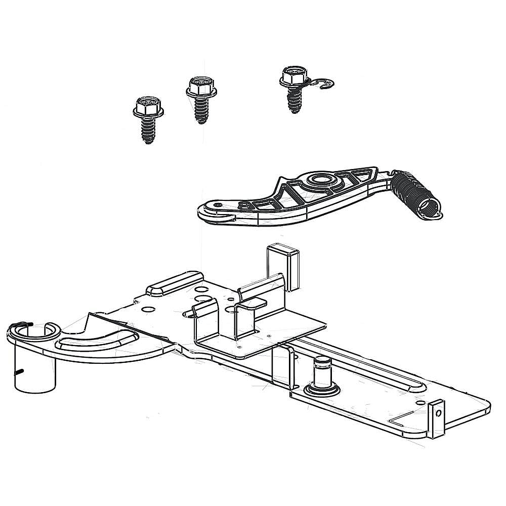 Samsung Part #da97-04874J, Refrigerator Hinge | 3.00 x 2.00 x 2.00