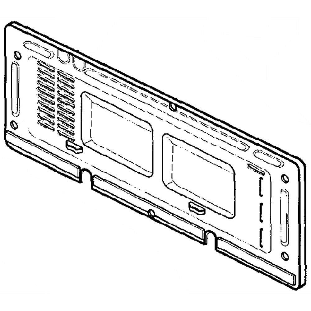 Part #da97-05975A, Refrigerator Compressor Compartment Cover