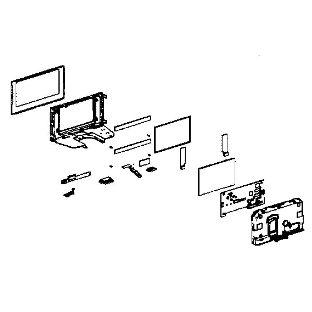 Part #da97-08424A, Refrigerator Dispenser User Interface Control