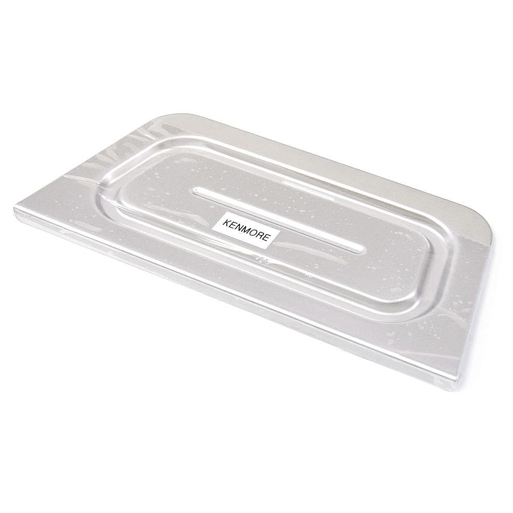 Part #da97-08539A, Refrigerator Dispenser Drip Tray (Stainless)