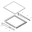 Refrigerator Shelf Assembly for Samsung RF25HMEDBSR/AA-00 - Part DA97-11267A