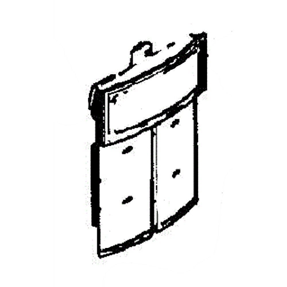 Part #da97-11704B, Refrigerator Fresh Food Evaporator Cover / 24.80 x 13.78 x 3.15