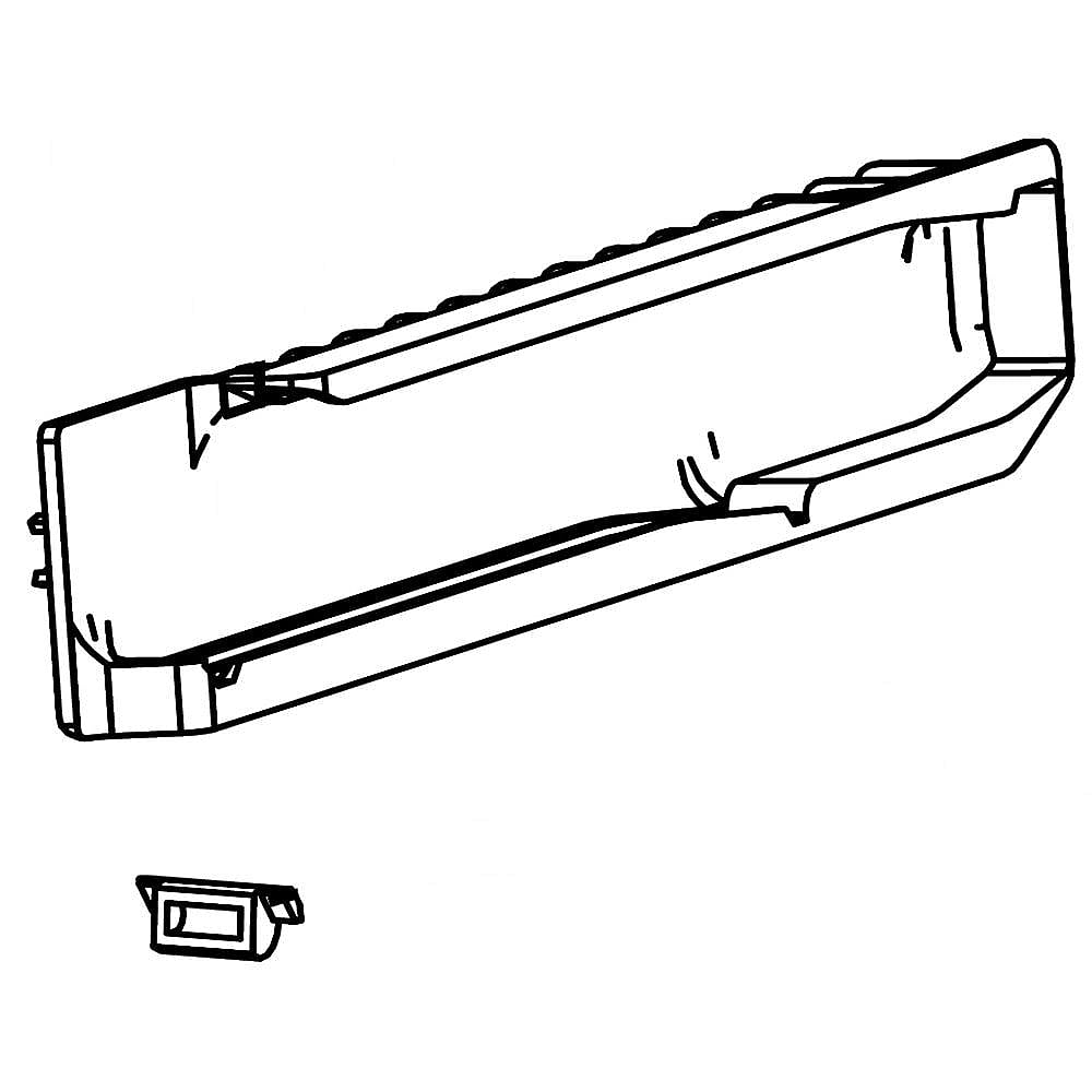 Samsung Part #da97-11733A, Refrigerator Rail Assembly