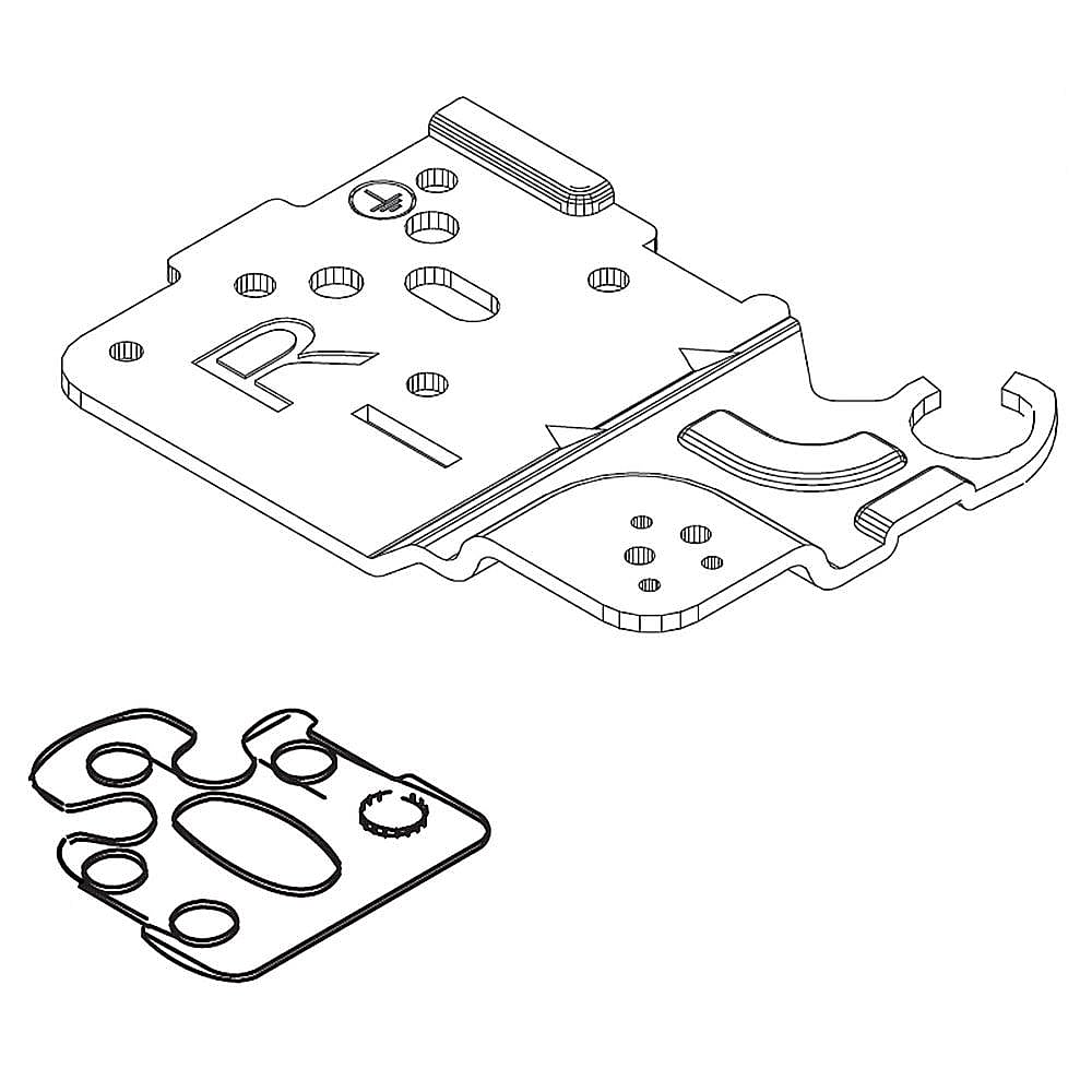 Samsung Part #da97-12574C, Hinge-Up-R