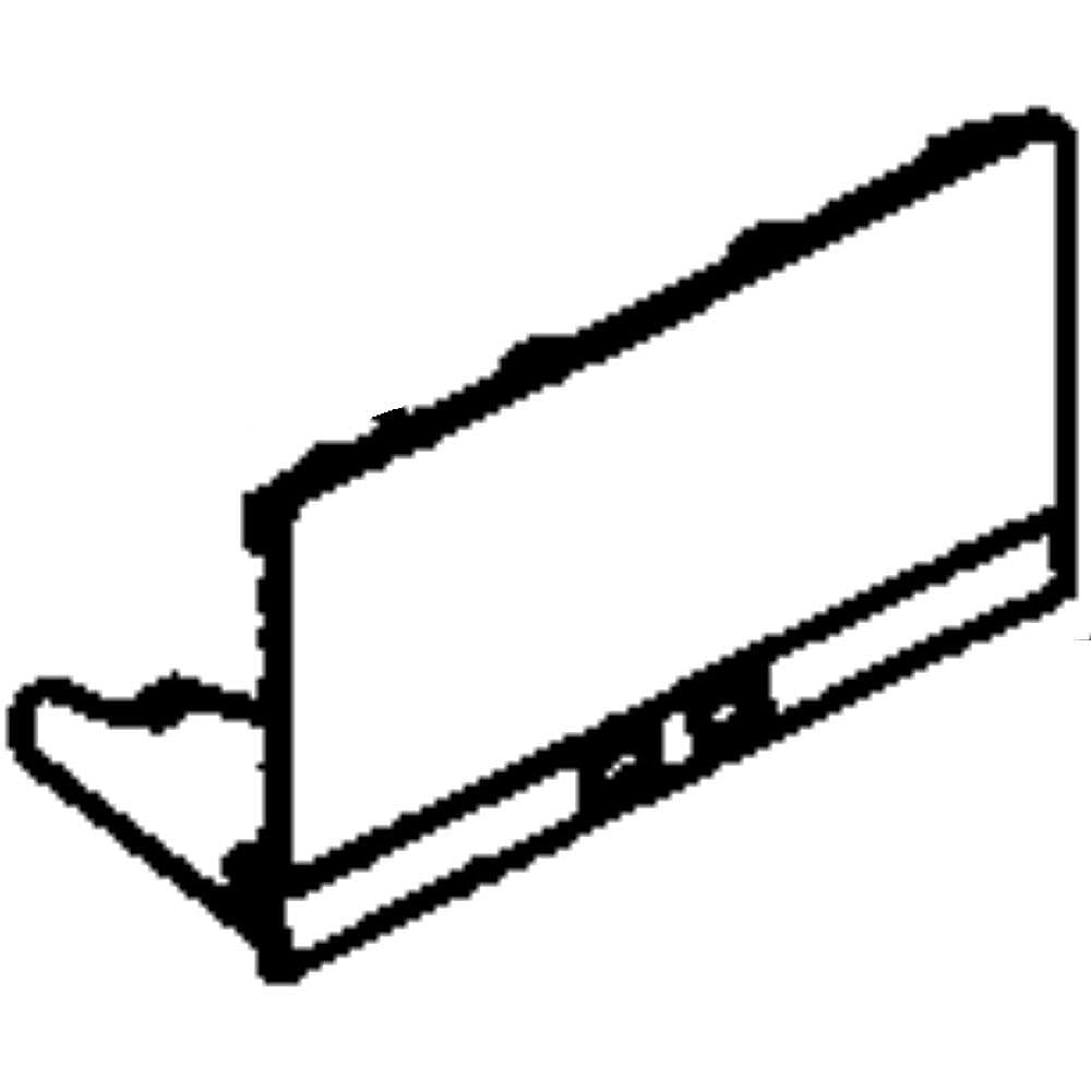 Part #da97-12623C, Refrigerator Dispenser Display Window