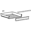 Refrigerator Pantry Drawer Assembly for Samsung RF220NCTAWW/AA-02 - Part DA97-13125A