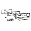 Samsung Refrigerator Freezer Evaporator Cover And Fan Assembly DA97-13192B