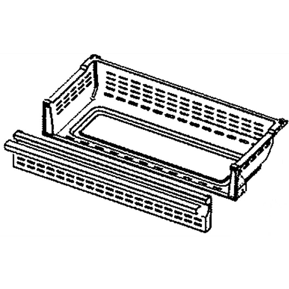 Part #da97-13773C, Refrigerator Freezer Tray Assembly / 31.10 x 15.35 x 5.51