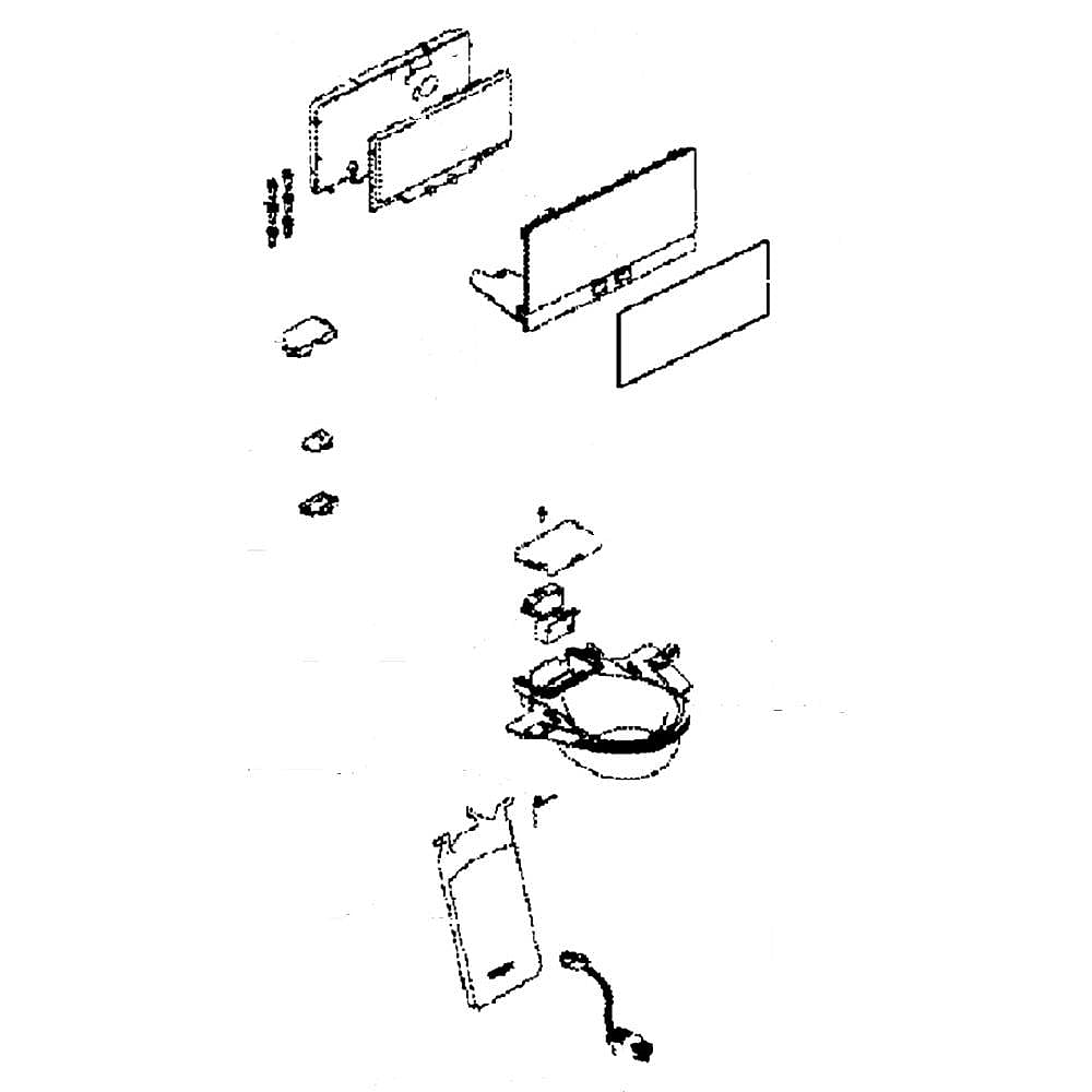 Samsung Part #da97-13809U, Dispenser Cover
