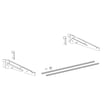 Refrigerator Hanger for Samsung RF22KREDBSR/AA-00 - Part DA97-13832A